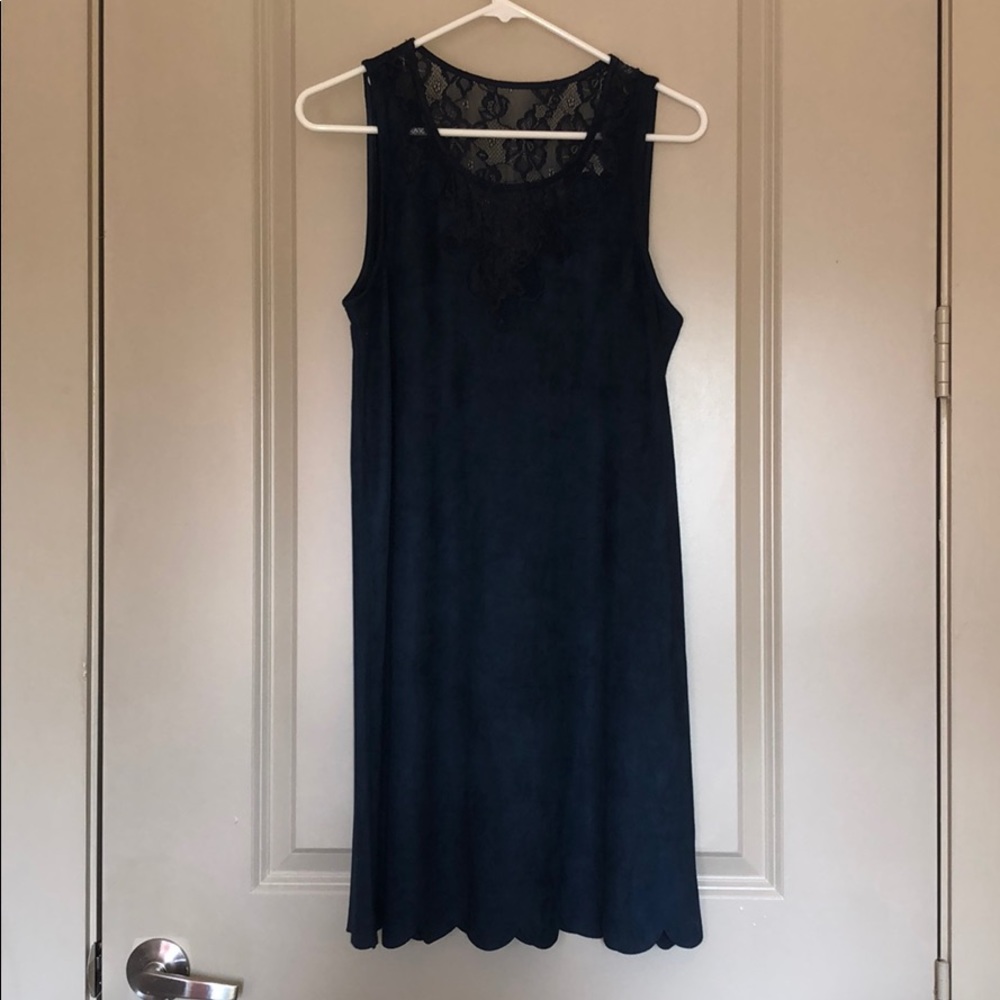 Altar’d State Navy Suede Dress 😍